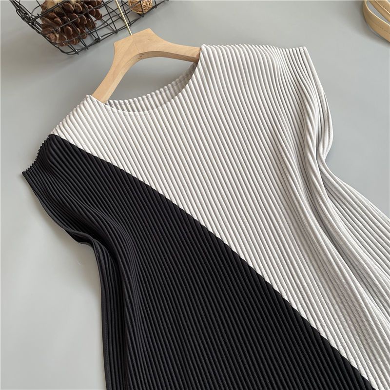 Áo Thun Không Tay Xếp Ly Nhẹ Nhàng Phong Cách Mới Mùa Hè 2022