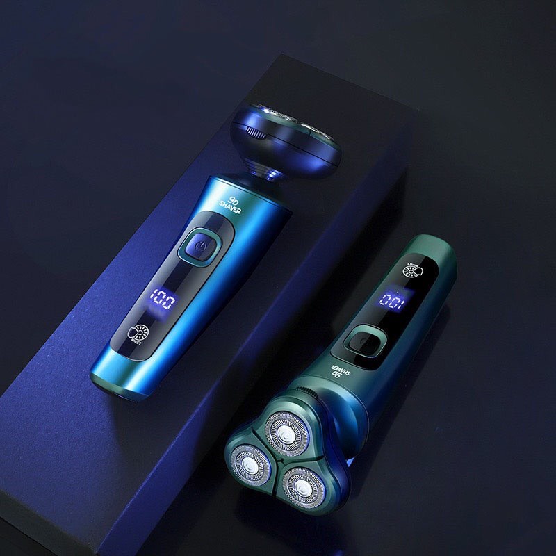Máy Cạo Râu Đa Năng 9D Shaver Màn Hình LED - Tặng Kèm 6 Phụ Kiện MCRT01