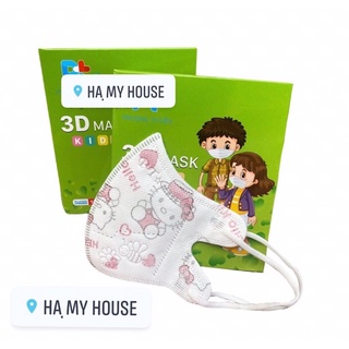 Khẩu trang 3D trẻ em