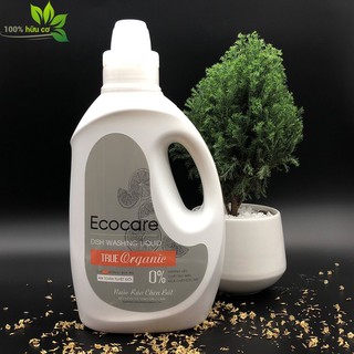 [SIÊU TIẾT KIỆM] với Nước rửa chén hữu cơ bồ hòn và tinh dầu cam Ecocare chai 2000ml