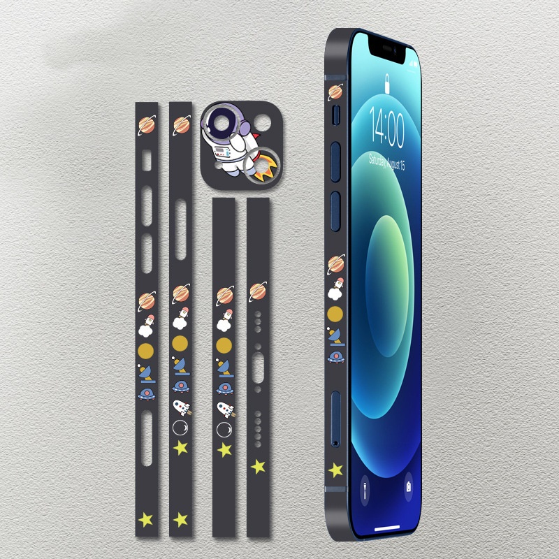Miếng Dán Bảo Vệ Viền PDF Kai dành cho iPhone 13 / 13 Pro / 13 Pro Max Hình Animal - Hàng Chính Hãng