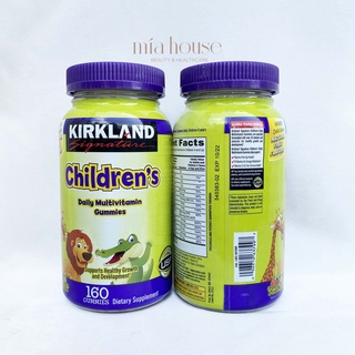 Kẹo dẻo bổ sung vitamin cho trẻ em Kirkland Children’s Complete Multivitamin 160 viên Mỹ
