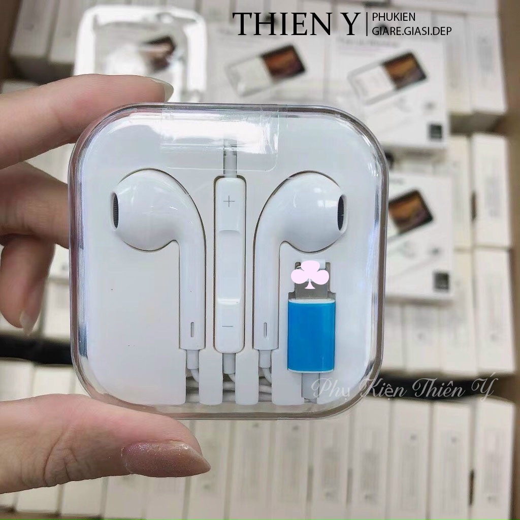 Tai nghe IP chân sạc cho các dòng táo 6 7 8 x 11 12, hỗ trợ mic nghe gọi kết nối bluetooth giá rẻ BH 6 tháng
