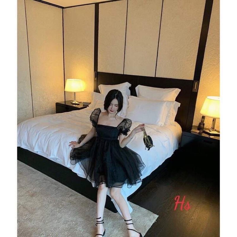 Váy von xoè 2 lớp HS6