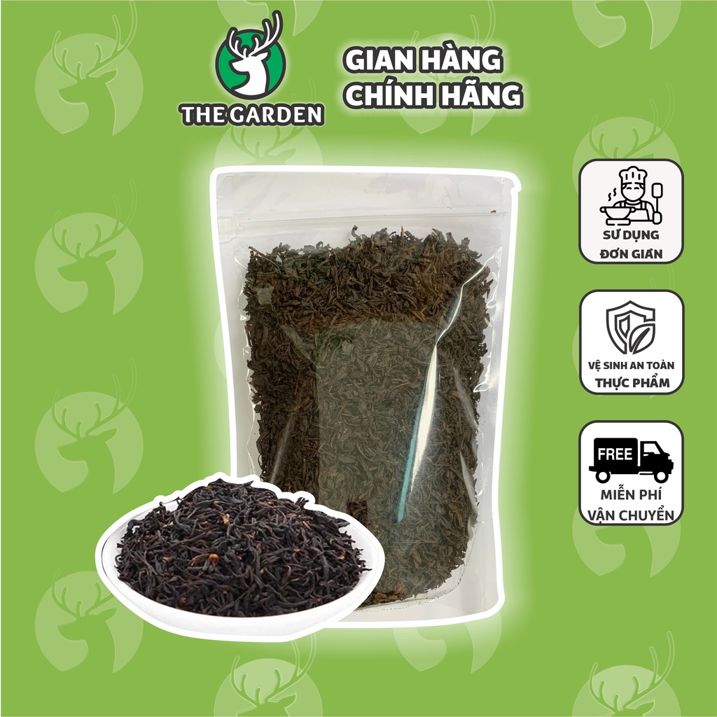 Hồng trà, trà đen phúc long, thái xanh, trà nhài, trà ô long, thái đỏ THE GARDEN gói 500g