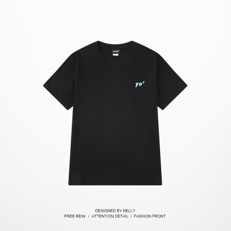 Áo thun Nelly ngắn tay in hình "PAR'ALLEL" áo phông