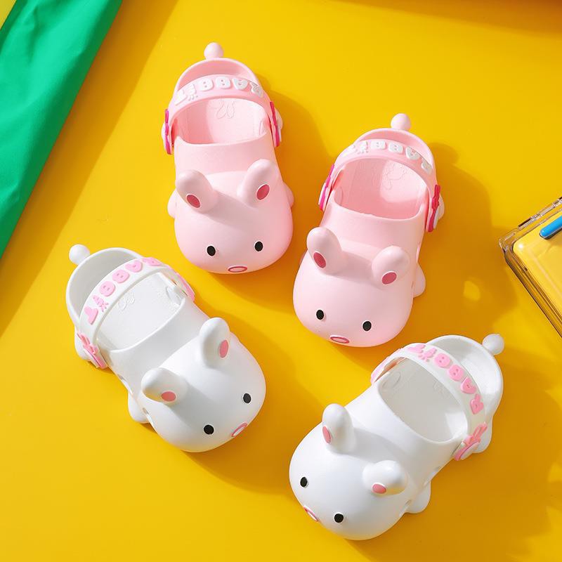 Dép nữ cute hình thỏ dễ thương ngộ nghĩnh HOT Trend 2021 size người lớn và trẻ em từ 20 đến size 41 - QUỲNH CHI STORE B7