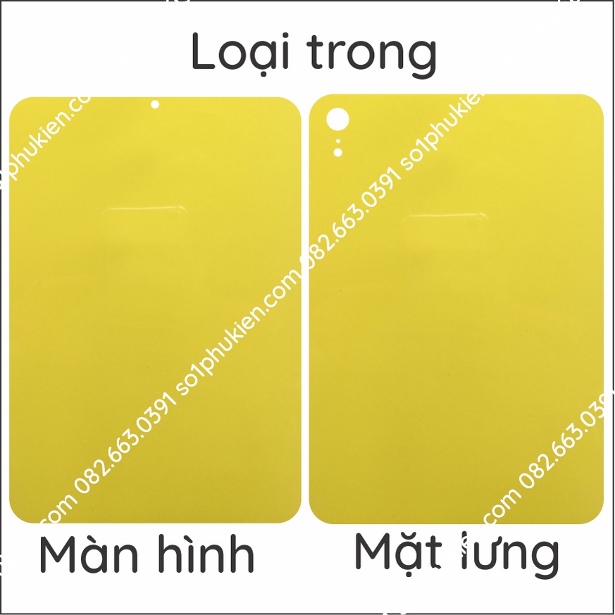 Dán PPF iPad Mini 2021 (ipad mini 8.3 inch) loại trong, nhám dành cho màn hình, mặt lưng, full body lưng viền
