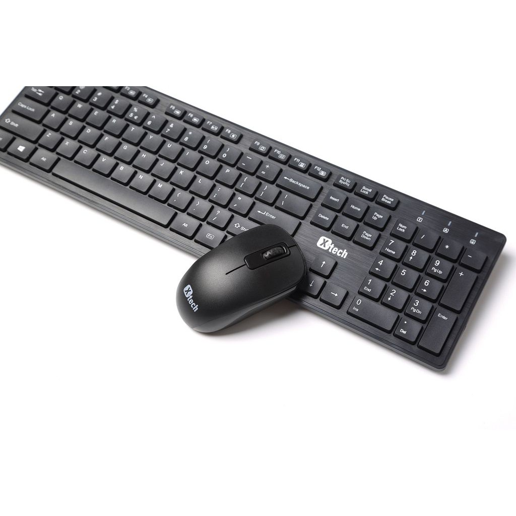 Bộ phím, Chuột quang không dây X-Tech TM-KM239W