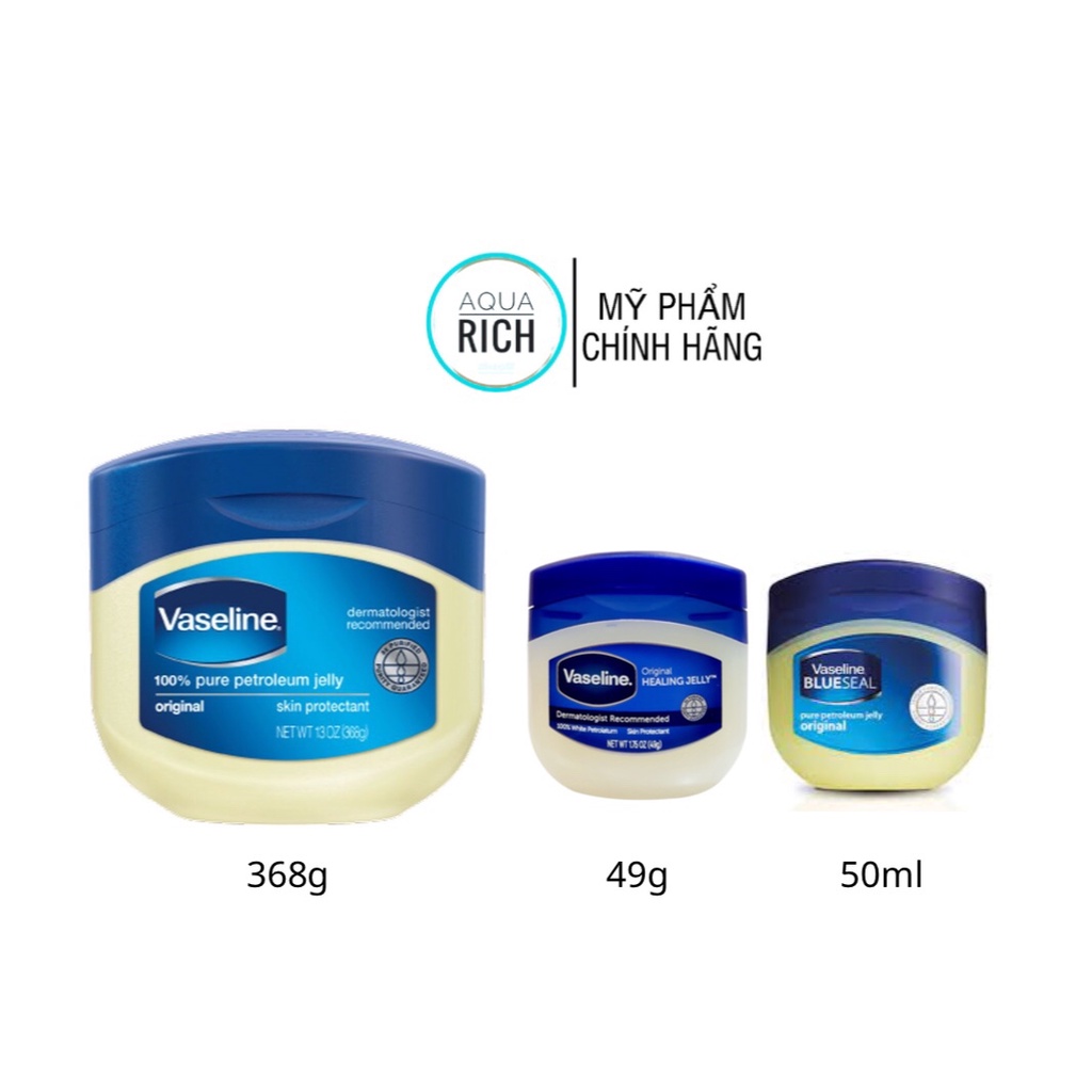 SÁP DƯỠNG ẨM VASELINE HỦ LỚN 368G