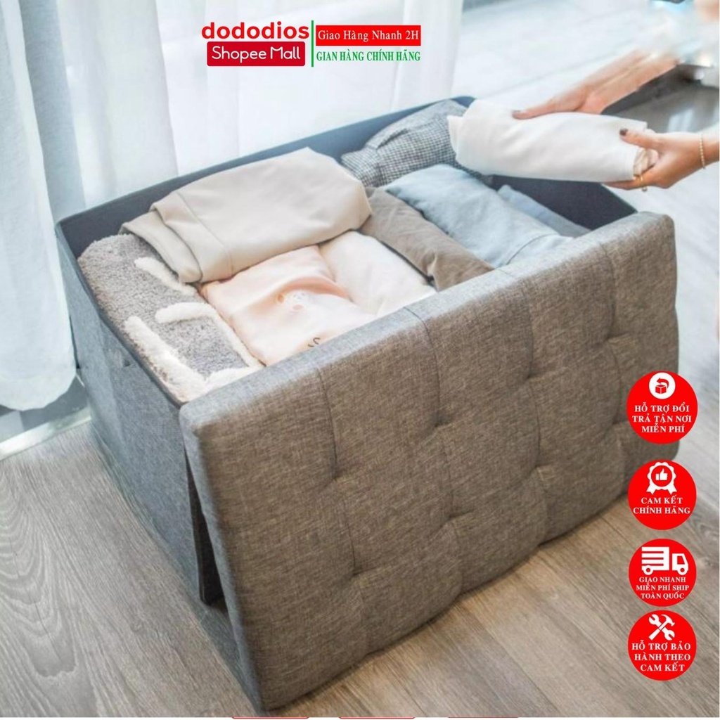 Hộp đựng đồ kiêm ghế ngồi đa năng có chọn size 70L, 109L hàng chính hãng dododios