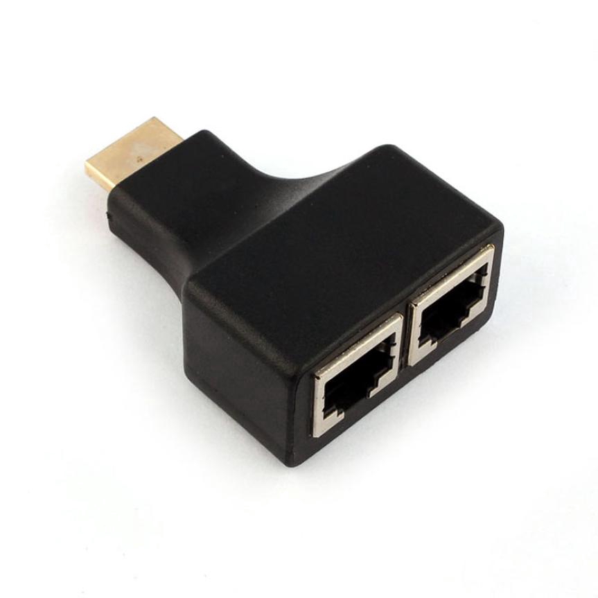 Đầu nối mở rộng cổng HDMI giắc RJ45 tiện dụng cho Cat-5e/6