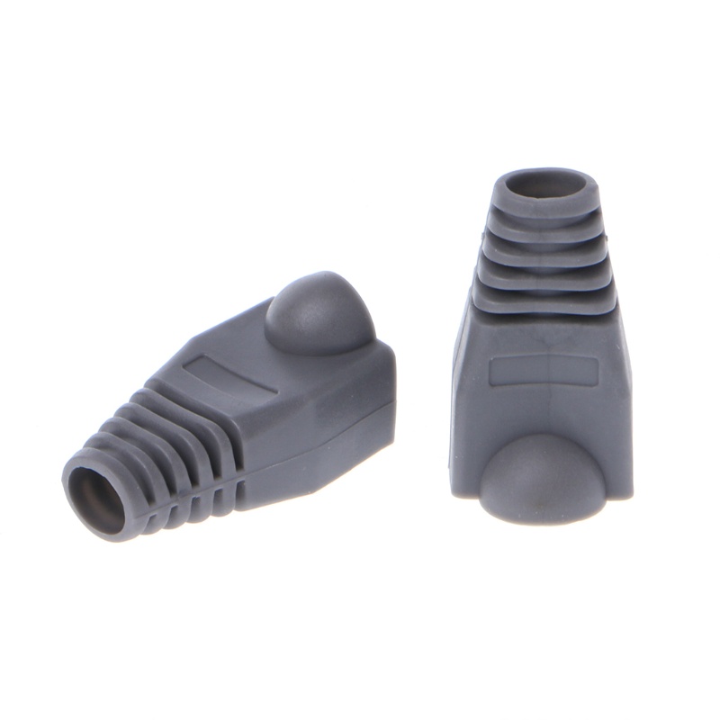 Set 100 Đầu Nối Dây Cáp Mạng CAT5E CAT6 RJ45 Chuyên Dụng Chất Lượng Cao