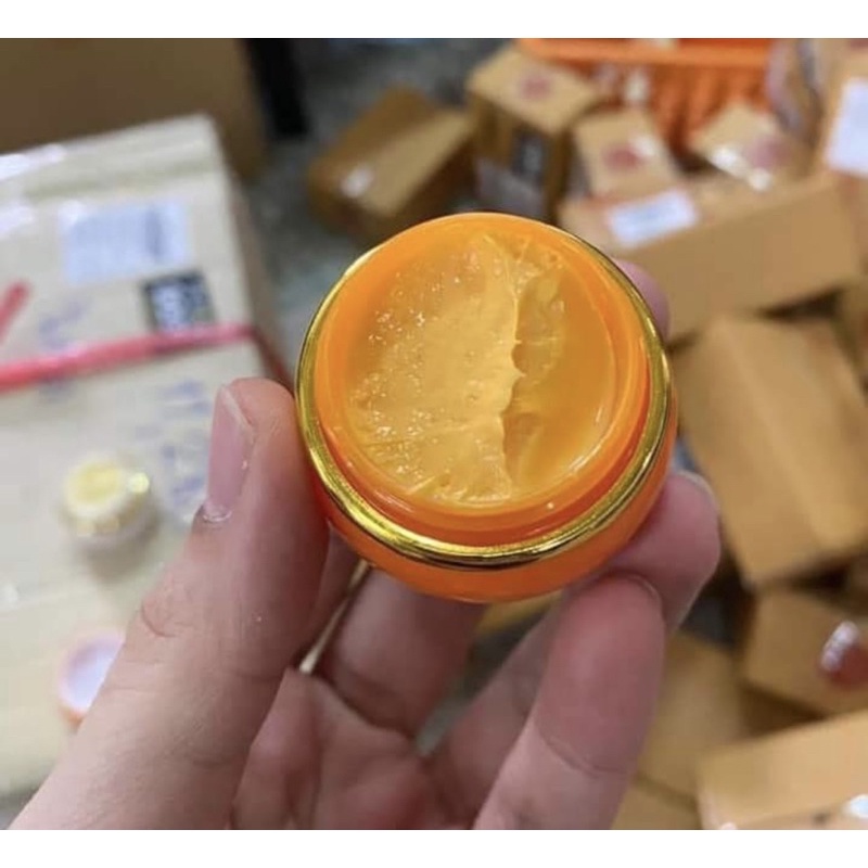 🇹🇭🇹🇭KIM:Kem nghệ trộn với sen tuyết,Trắng da,mờ sẹo,thâm nám