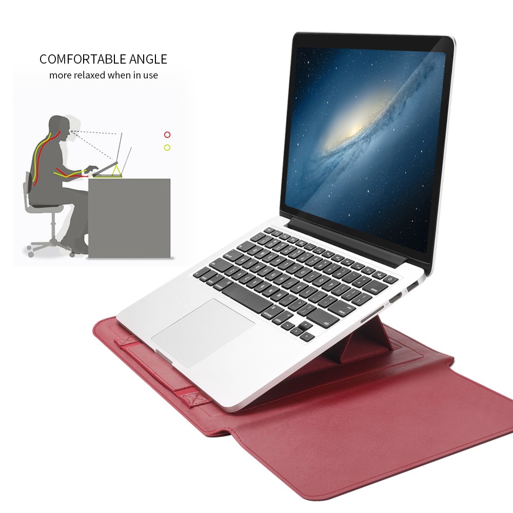 Túi đựng có giá đỡ cho Macbook Air 11 A1465 1370 Retina 12 inches A1534 Air 13 A1466 A2337 M1 2020 A1369 Pro 13.3