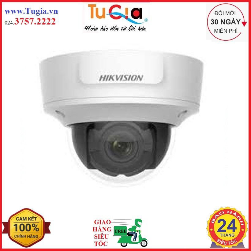 Camera Quan Sát IP Dome Hồng Ngoại 2.0 Megapixel HIKVISION DS-2CD2721G0-I - Hàng Chính Hãng