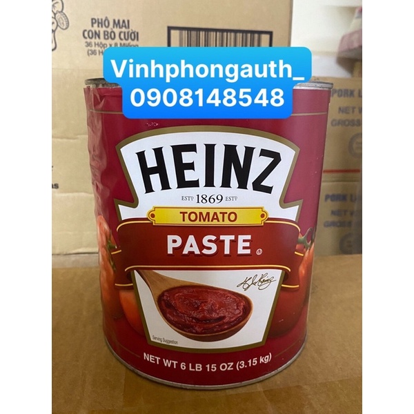 Cà chua nghiền Heinz 3.15kg (Tomato paste Heinz)