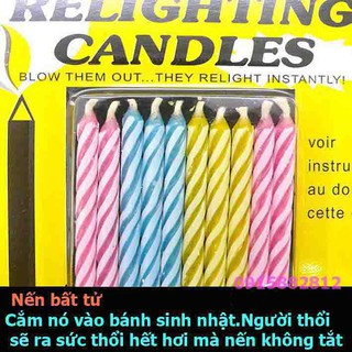 NẾN THỔI KHÔNG TẮT  Rgia ngon