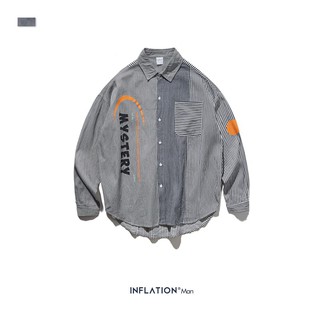 INFLATION Áo sơ mi Oversize 92115W