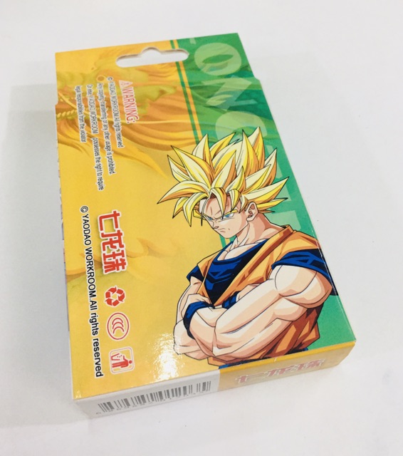 Bộ bài Tây anime dragon ball , bộ Tú 7 viên Ngọc rồng