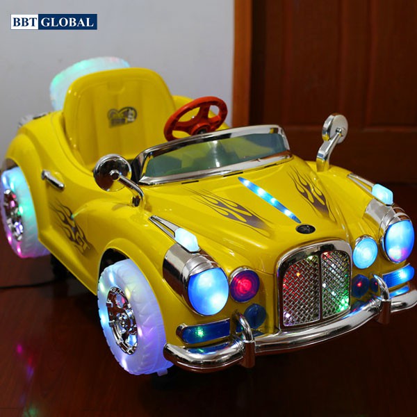 Đồ chơi nhún điện cho bé hình ô tô BBT Global NDNK-1007