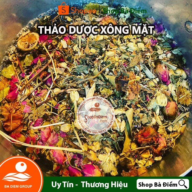 Thảo Dược Hoa Khô Xông Mặt | Da Sáng Khỏe, Hồng Hào, Thải Độc Tố | Xông Mặt Thảo Dược, may xong mat - Shop Bà Điểm