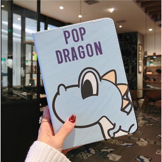 Tablet Case For Ipad Pro 11Inch Cut Cartoon Bob Dog Pattern Leather Cover ipad mini 1 2 3 4 5 ipad  Air 2017 2018 New  9.7 Inch Air3 4 10.5Inch