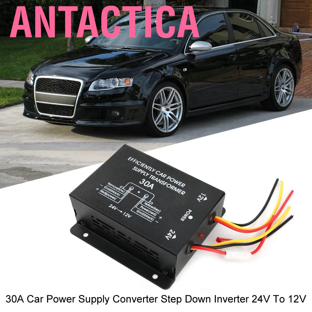 Thiết bị chuyển đổi nguồn điện 30A 24V sang 12V cho xe hơi | BigBuy360 - bigbuy360.vn