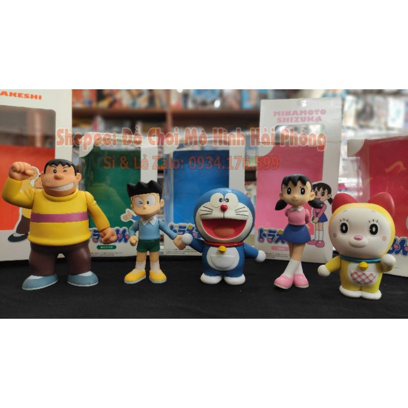 Mô hình Xuka, Chaien, Xeko Suneo tháo rời.