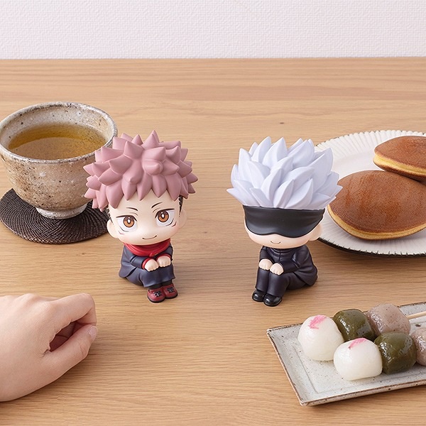 Mô hinh chibi Jujutsu Kaisen Yuji Itadori và Gojo Satori Chú Thuật Hồi Chiến