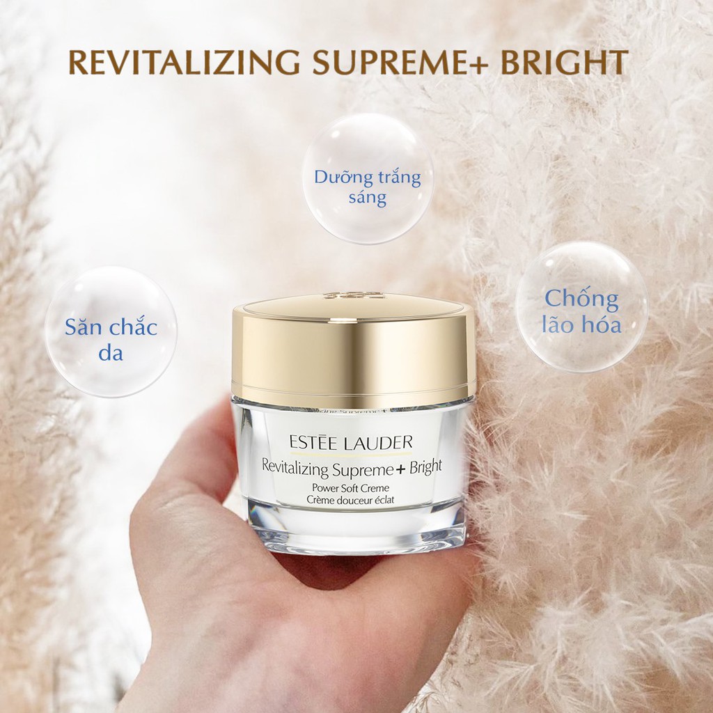 BẢN NEW] Kem Dưỡng Trắng Và Chống Lão Hóa Estee Lauder Revitalizing Supreme  + Bright Power Soft Crème | Shopee Việt Nam