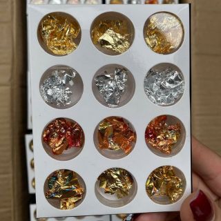 GIẤY FOIL VÀNG - FOIL BẠC TRANG TRÍ MÓNG