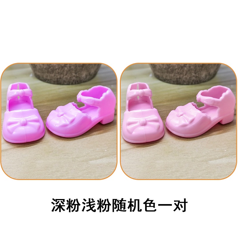 Phụ kiện búp bê giày nhựa cho búp bê 30cm 1/6