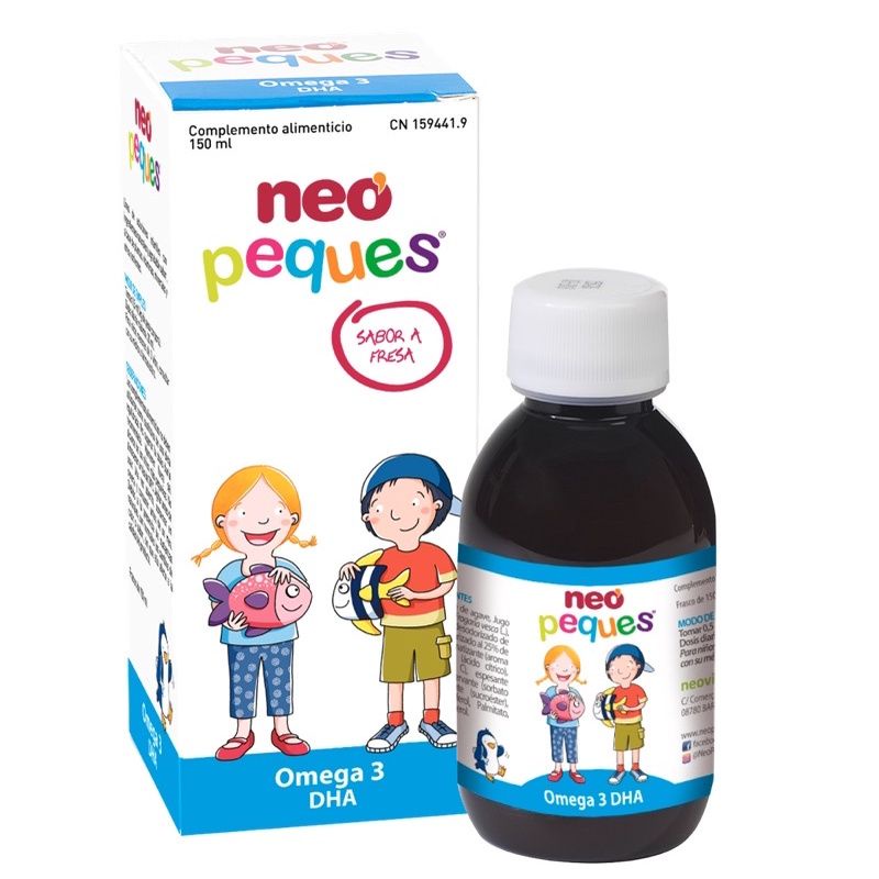 🆘 Neo kids Siro bổ sung Omega3 DHA  Vitamin A, D3 ,E phát triển trí não thị lực
