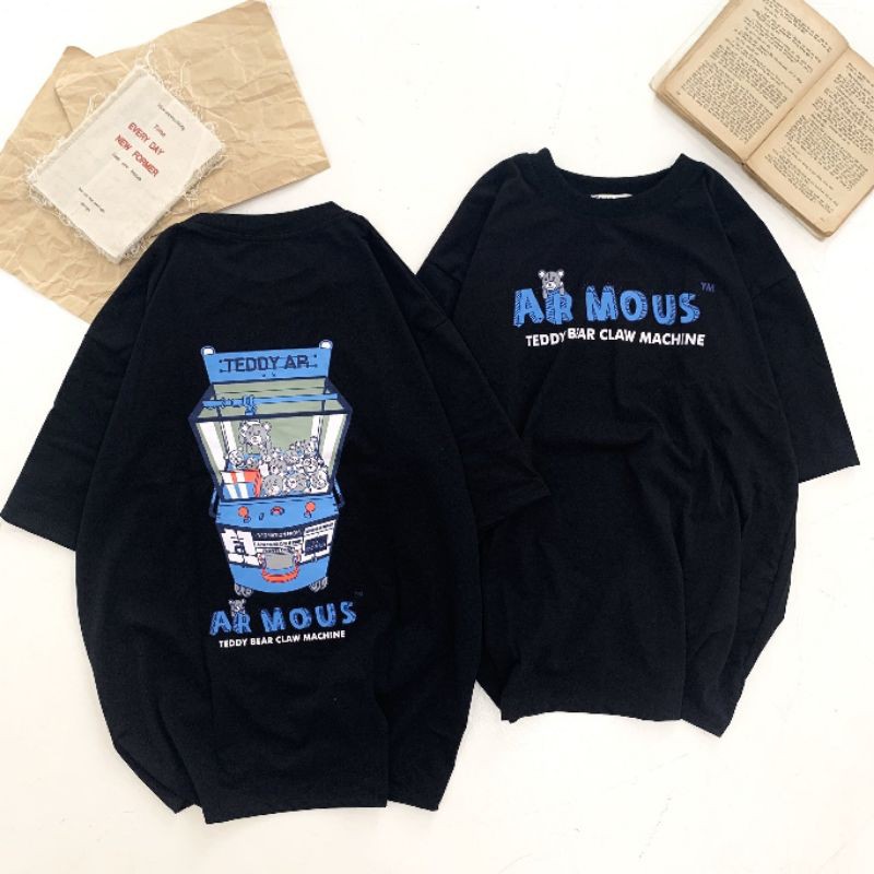 áo phông tay lỡ  AR MOUS