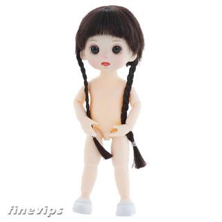 Bộ Tóc Giả Dài Cho Búp Bê Tỉ Lệ 1 / 12