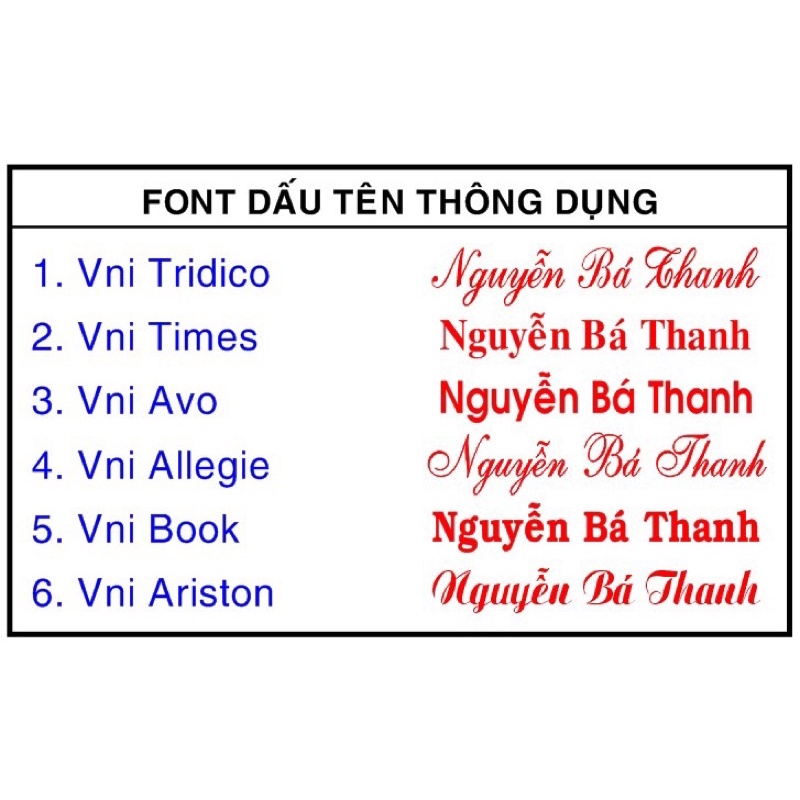 KHẮC DẤU THEO YÊU CẦU