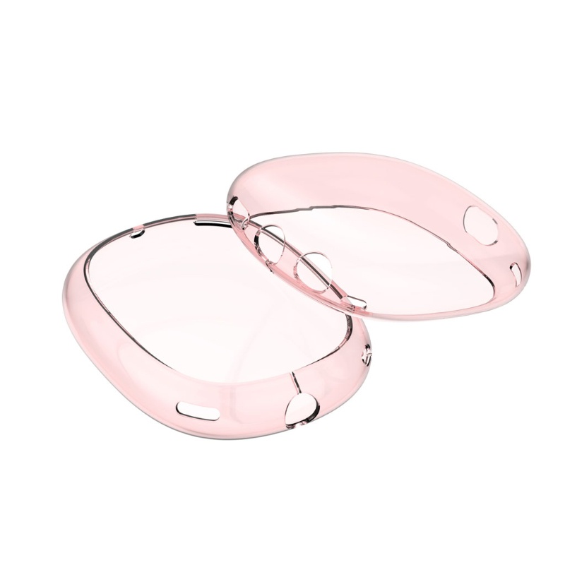 Vỏ Bảo Vệ Hộp Sạc Tai Nghe Airpods Max Chất Liệu Da Dễ Giặt