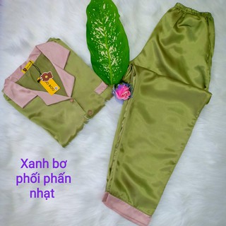 Đồ bộ mặc nhà Phi bóng cao cấp
