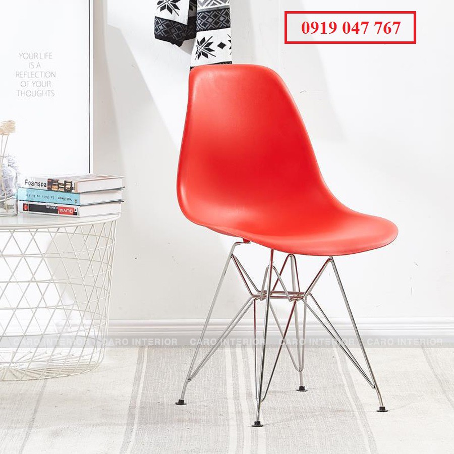 GHẾ NHỰA EAMES CHÂN SẮT 1028A | BigBuy360 - bigbuy360.vn