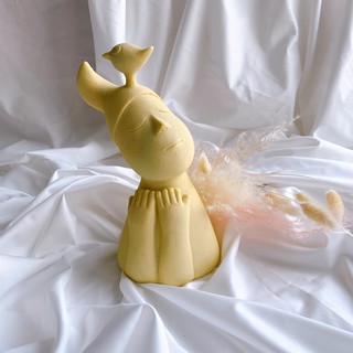 Tượng nhân điểu- nam - vàng nhám