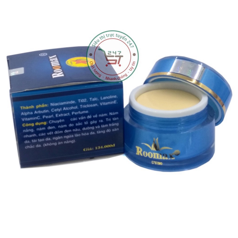 Kem nám Tàn nhang kem face trắng da tái tạo da 15in1 Roomax 25g