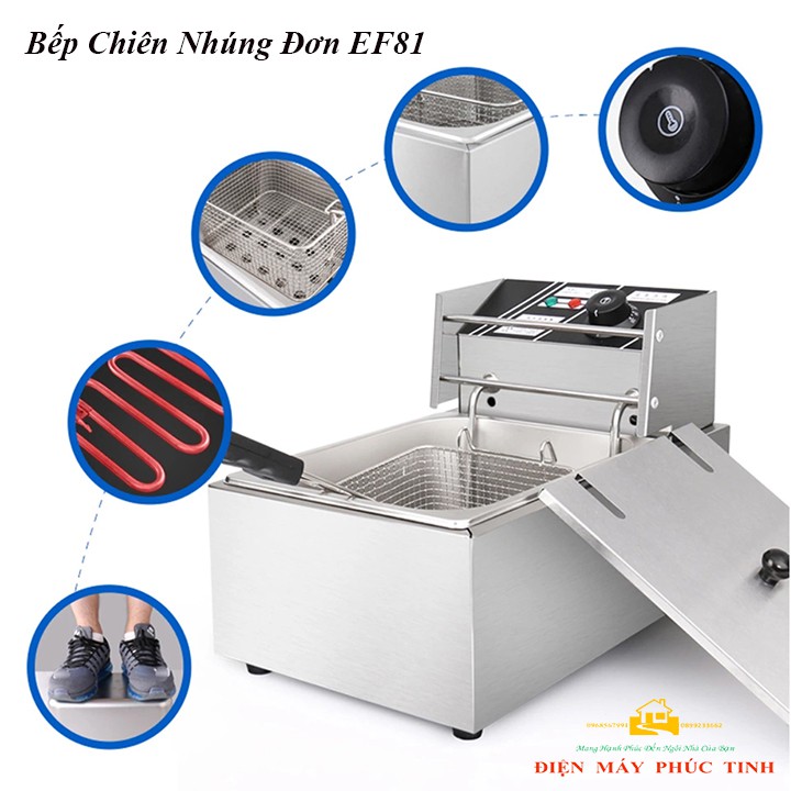 Bếp Chiên Dầu 6L