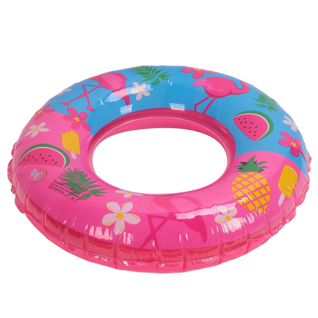 Hàng HotPhao Bơi Hình Tròn Họa Tiết Chim Hồng Hạc Chất Liệu PVC Thân Thiện Với Môi TrườngHàng giao ngaySodium075