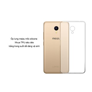 Ốp lưng điện thoại Meizu m5c silicone