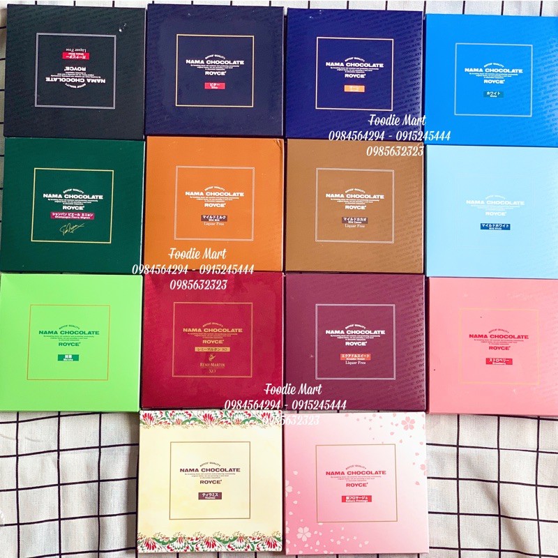 [SẴN] NAMA CHOCOLATE ROYCE NHẬT(DATE 12-15/3/2023)