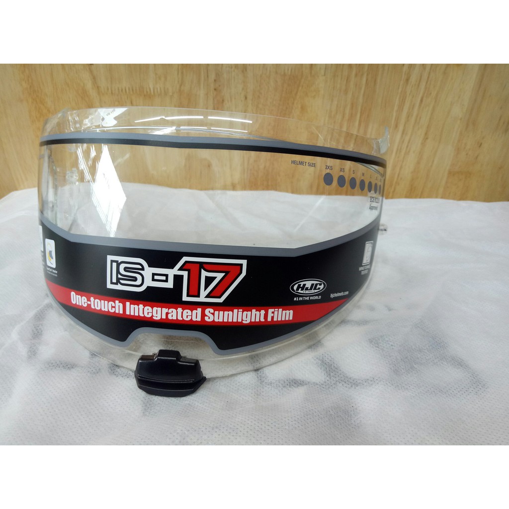 Kính mũ bảo hiểm IS17 - C70 - FG17