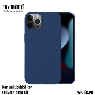 Ốp Lưng 13 / 13 Pro Memumi Liquid Silicone Chống Bẩn - Chống Bám Vân Tay