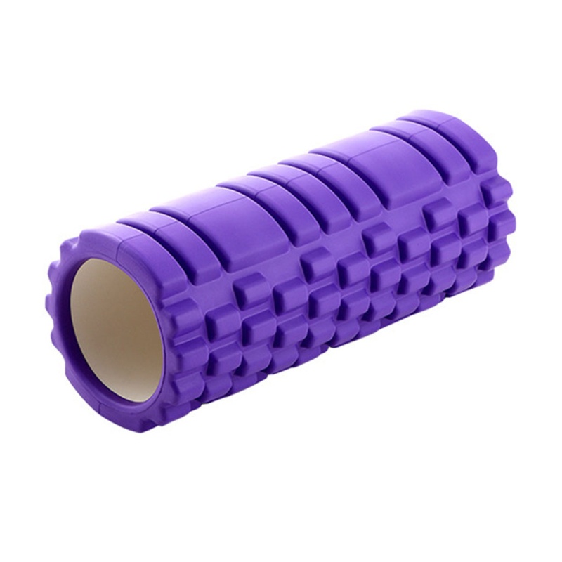Con Lăn Xốp Rỗng Mật Độ Trung Bình Mát Xa Cơ Bắp Giúp Thư Giãn Tập Yoga