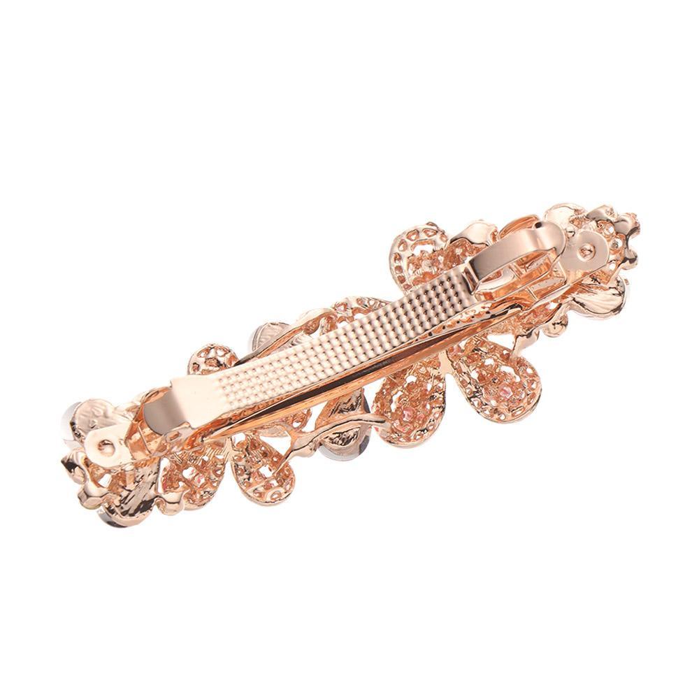 ME Kẹp Tóc Đính Hoa Nhựa Cho Nữ